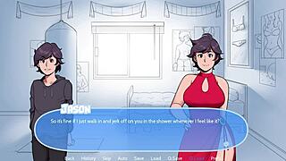 Slutty puppy with big ass and tits in snow game