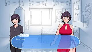 Slutty puppy with big ass and tits in snow game