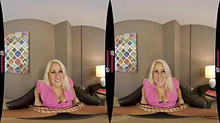 VR Wanker Milf Gives Jerk-Off Instructions.