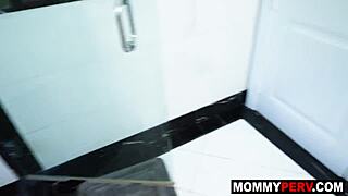 My hot step-mom, suck me to relieve this erection