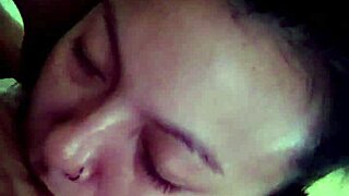 Latina teen swallows cum after deepthroat blowjob