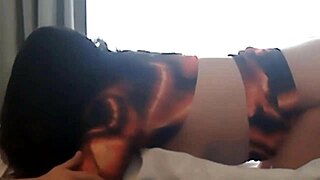 The horny brunette milf with big tits and ass gets her wet pussy fucked hard until orgasm by a big cock