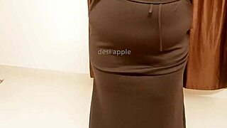 Can big tits african milf handle more?