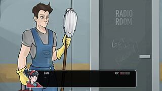 punishing a thief during workout in deep vault