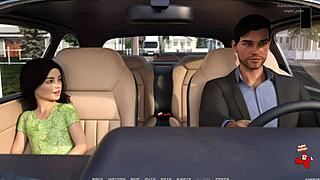 In high definition video game footage mature milf reigns supreme