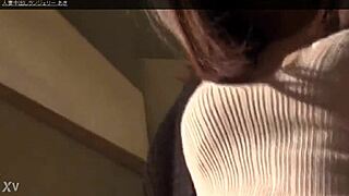 Towards the end of the film an Asian MILF and her husband climax in underwear