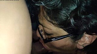 Cock hungry mature woman sucks my dick very hard and skillfully until I come
