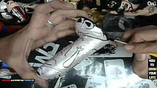 ITS TIME TO FINISH PAINTING THE LITTLE 18+ GREY ALIEN - DILDO ART BUSINESS