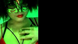 Milf shows big natural tits and ass in homemade video