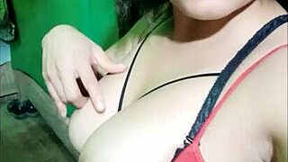 Milf shows big natural tits and ass in homemade video