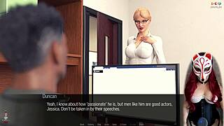 Jessica Oneil's hard news ep 18 in stockings.