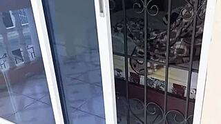 neighbor invites me over to watch her nude. she seduces while husband shops.