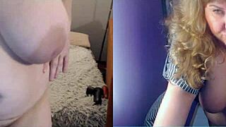 chatting with my bbw sister on video