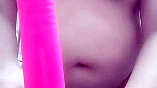 Big breasted young Latina MILF masturbates alone with a toy also dominating a sexy butts assets of a curvaceous girlfriend
