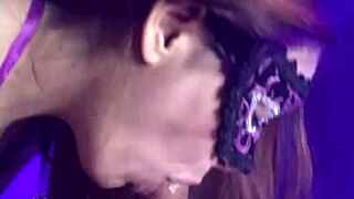 Redhead milf pleases monster cock with deepthroat and anal fingering