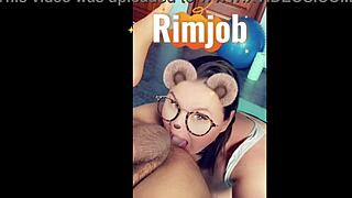 Wow, Surprise Rimjob from Stepmom Marydi!