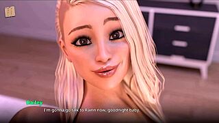 Sexy Petite Blonde Pops In Naked!