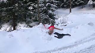 Barbara The French Milf Nude Exhibition Queen