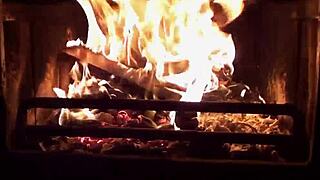 Chubby European Babe Teases with a Wild Arse Play Session