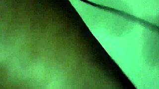 rubbing body oil on a black milf during massage