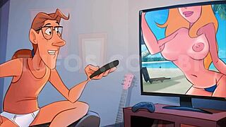 goodnight kiss turned into anal sex with milf