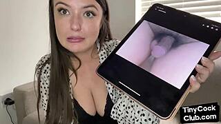 Sph Amateur Babe Talks Dirty, Humiliating Small Cocks On Webcam Femdom Style