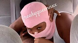 Amateur MILF with Big Black Cock in Crazy Outdoor Fun