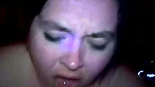 Sexual BBW Late Night Fucking with Creampie