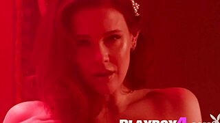 Amazing Big Boobs Milf Maitland Ward Strips on Piano, Teasing?