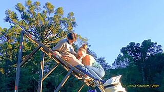 Fucking On Motorcycle Track - Dare To Watch?