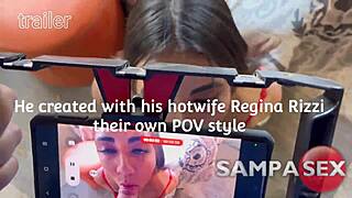 Hot MILF Swallows Cum After Anal