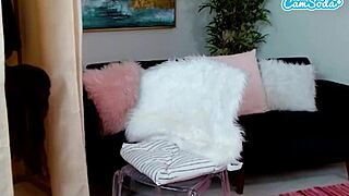 Curvy middle aged mom Lexi Luna uses a vibrator on Camsoda then shows off her breasts