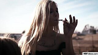 India Summer and Kenzie Reeves in taboo trailer park doggystyle