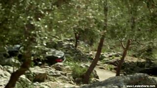 Will These Lesbian Babes Unite In Dildo Kissing Passion?