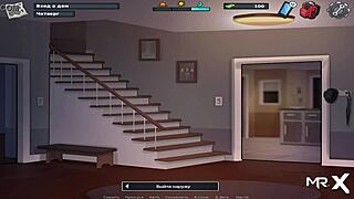 Summertime Saga: Hentai game; mature mom's tutoring session