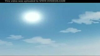 Young hentai mom gets intense pussy creampie action