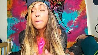 Sensual Brazilian milf is craving for