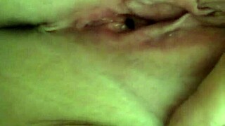 Horny BBW MILF Anal Fingering