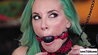 Busty milf endures intense whipping by dominatrix