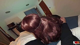 Sharing a bed with hot milf stepmom leads to fucking her wet pussy.