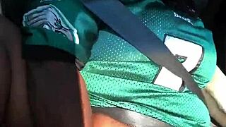 Ebony Milf Gets Ass Licked In Public Outdoor Masturbation