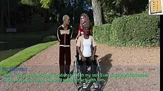 A 55-year-old wife and stepmother explores her big ass with blonde milf