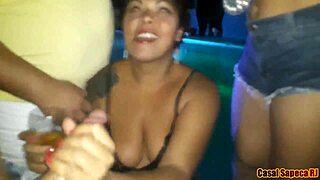 Swing Party Heats Up With Oral On Huge Cock