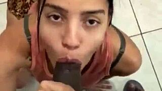 Indian Mature Beauty Delivers Intense Interracial Blowjob Climax