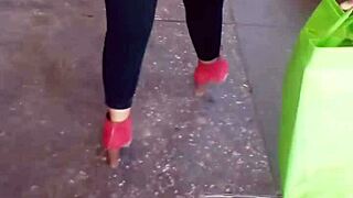 Milf Women With Big Asses Walking On Streets Intriguingly.