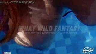 Kanye exposed to big breasts Filipina while swimming