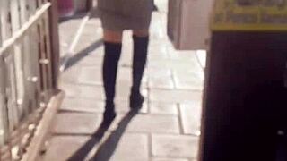 Milf Women With Big Asses Walking On Streets Intriguingly.