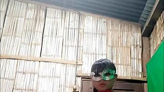 Getting Naughty Again, Stepdaughter Waits For Stepdad's Hard Latina Action!