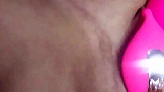 wow, massive squirt hits camera with remote vibrator!