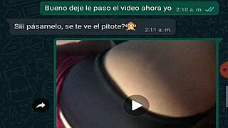 Chatting with my boss Oscar through WhatsApp: A steamy encounter